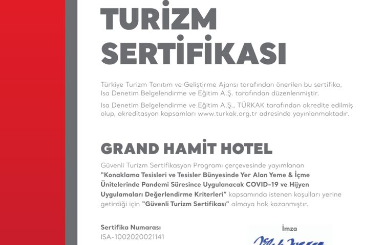 Grand Hamit Hotel Ankara